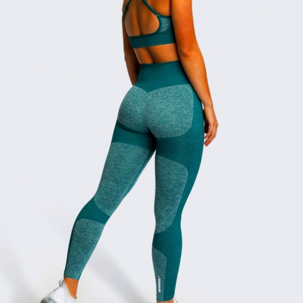 Doyoueven sport wear set leggings +bra top xs